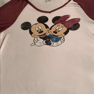 Juniors baseball Mickey Mouse shirt